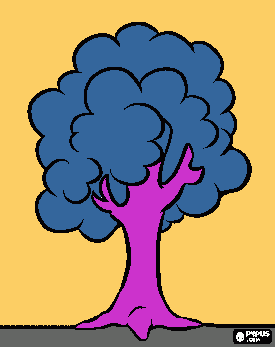 dessin arbre simple