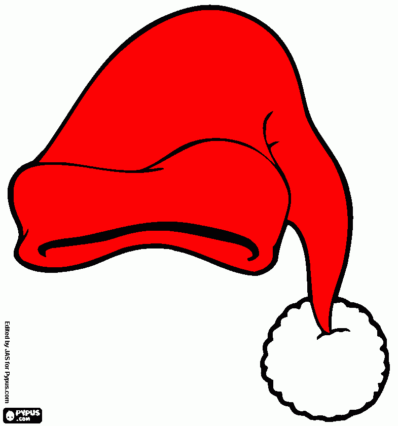 dessin bonnet rouge