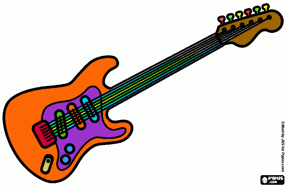 dessin guitare
