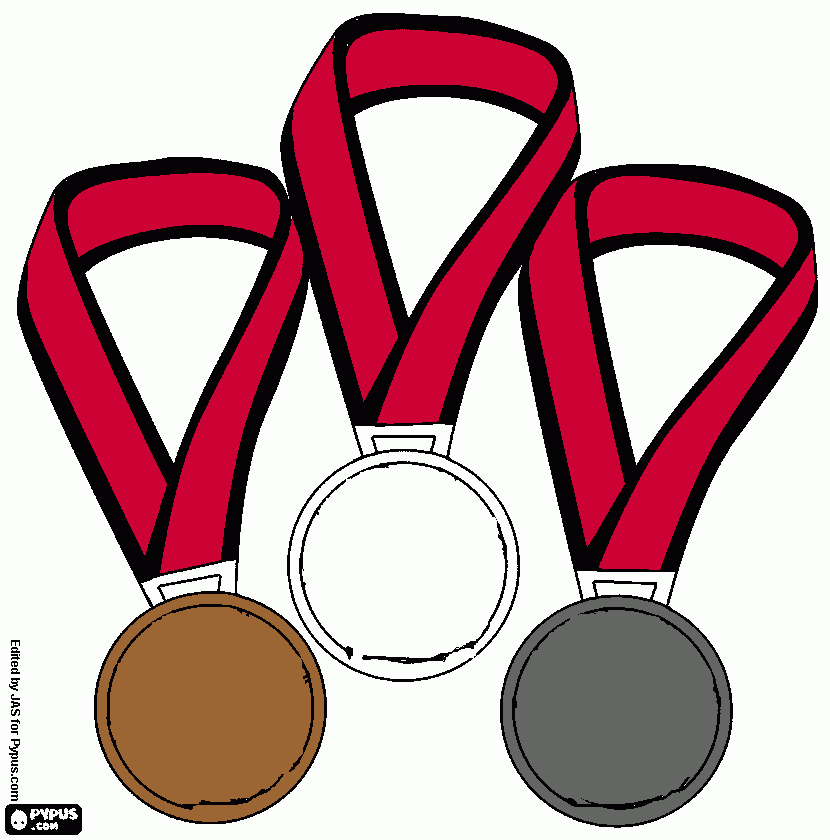 dessin Médailles 
