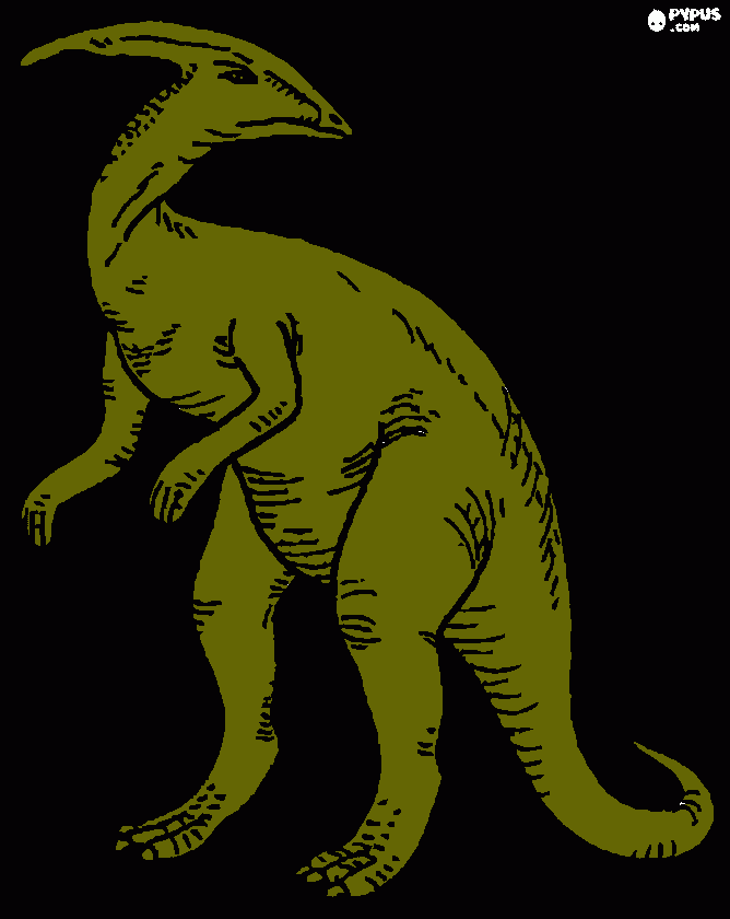 dessin parasaure