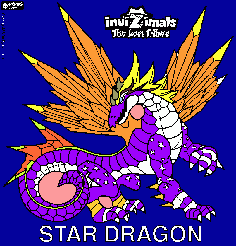 dessin star dragon