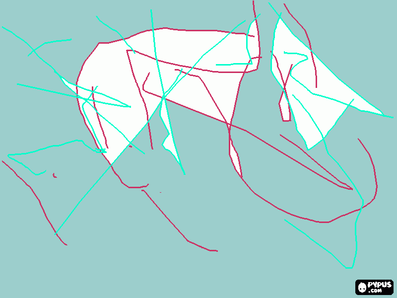 dessin un taureau